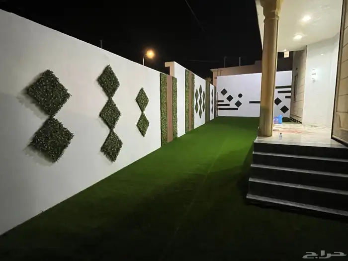 تنسيق أحواش وعشب صناعى 0