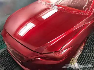 ورشة رش بوية سيارات وتغيير لون السيارة 3