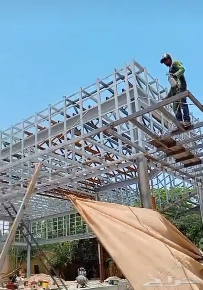 مقاولات فلل و ملاحق و شاليهات بنظام الحديد البارد 3