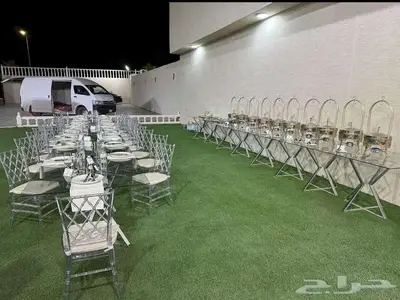 طاولات وكراسي وكوش افراح 6