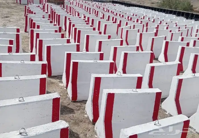 مستلزمات خرسانية قواعد انارة نيوجيرسي زينة حدائق 43