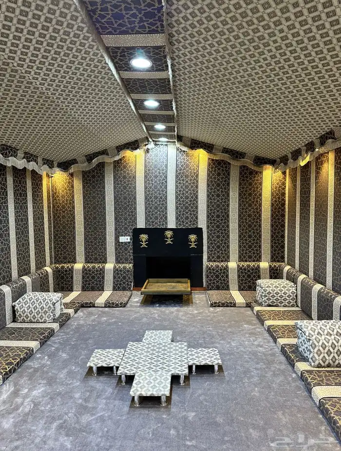 تفصيل بيوت شعر متنقله وبيوت الشعر الملكيه 7