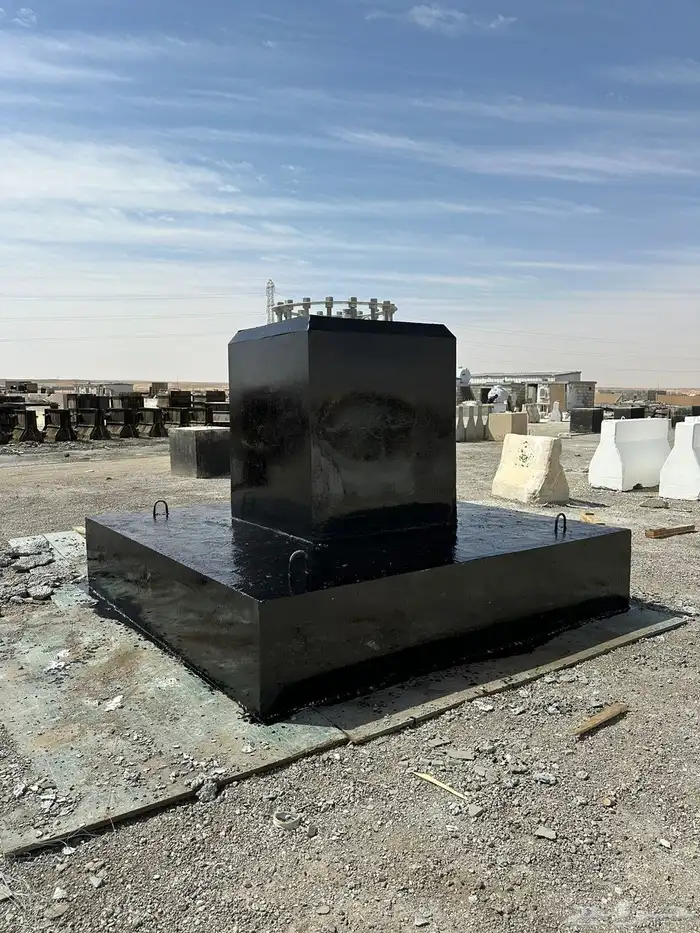 أعمدة وقواعد خرسانيه 4