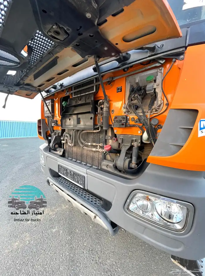 قلاب مرسيدس اكتروس طراز 3348 موديل 2014 بطاقة جمركية 14