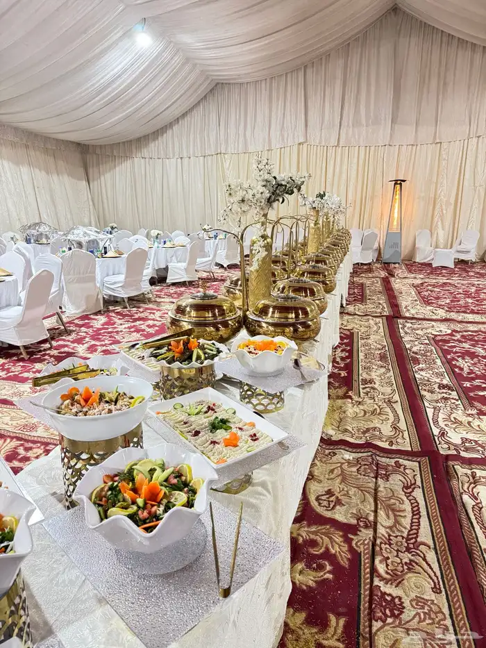مطعم للحفلات الخارجيه بالرياض ومناسبات كفي بريك تنظيم 9