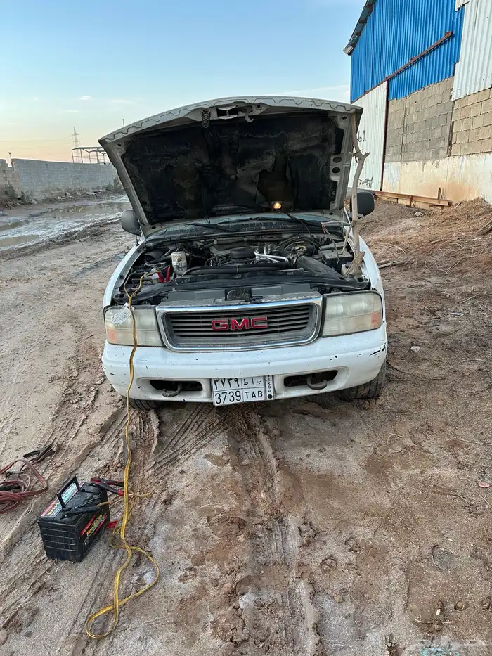 جمس جيمي مديل 98 مكينه طيبه قير خربان بيع قطع فقط 6