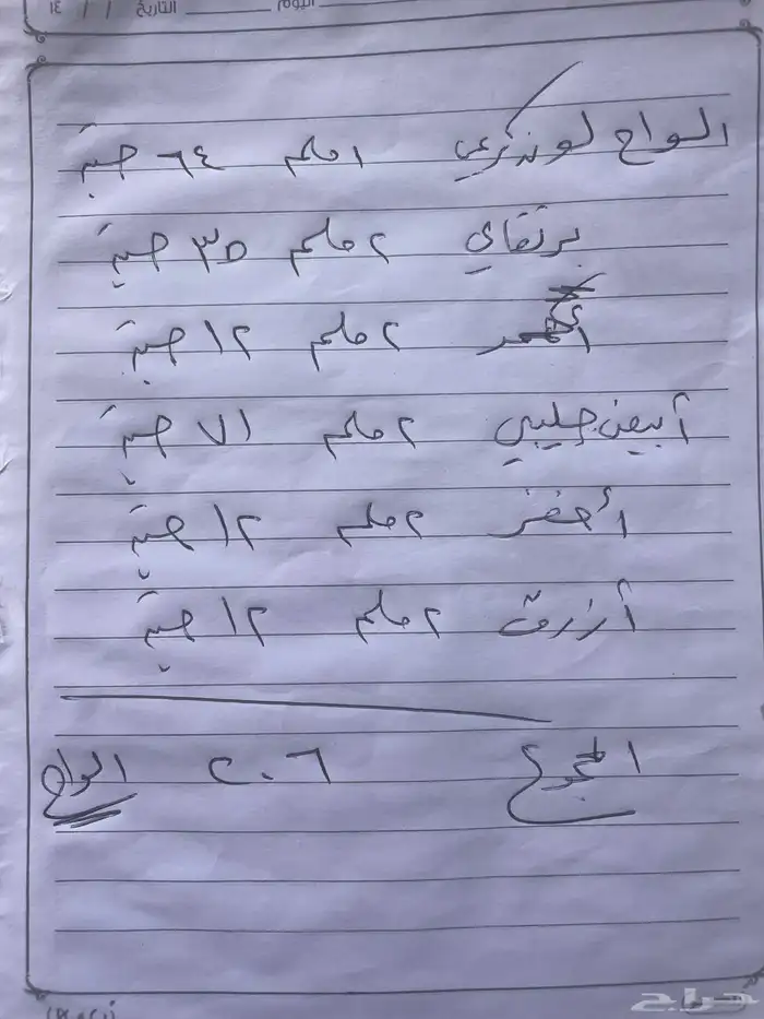 اكريليك الواح للدعاية والاعلان الوان مختلفة 240 120 10