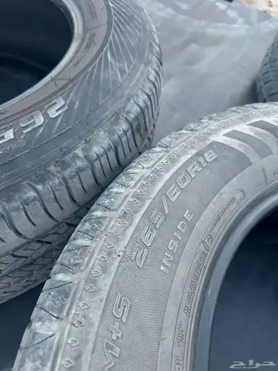 للبيع كفرات 18على 60و 165 5