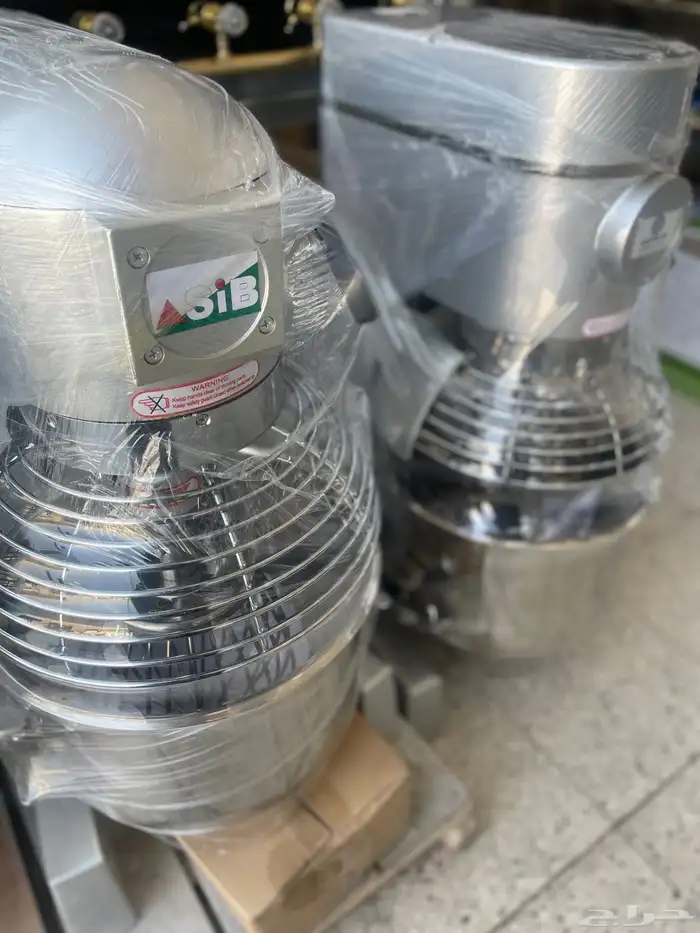 مضرب كيك خلاط عجين خفاق حلويات كهربائي معدات مطاعم استيل 0