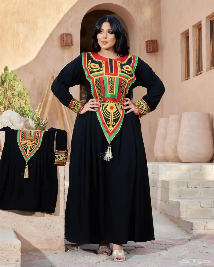 جلابيات عسيري وفساتين يوم التأسيس جمله وقطاعي 13