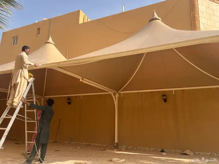 تركيب مظلات وسواتر مظلة كراج خيام بيت شعر 0