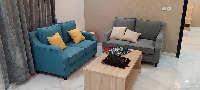 شقق للإيجار الدمام حي النور غرفه وصاله 2500 0
