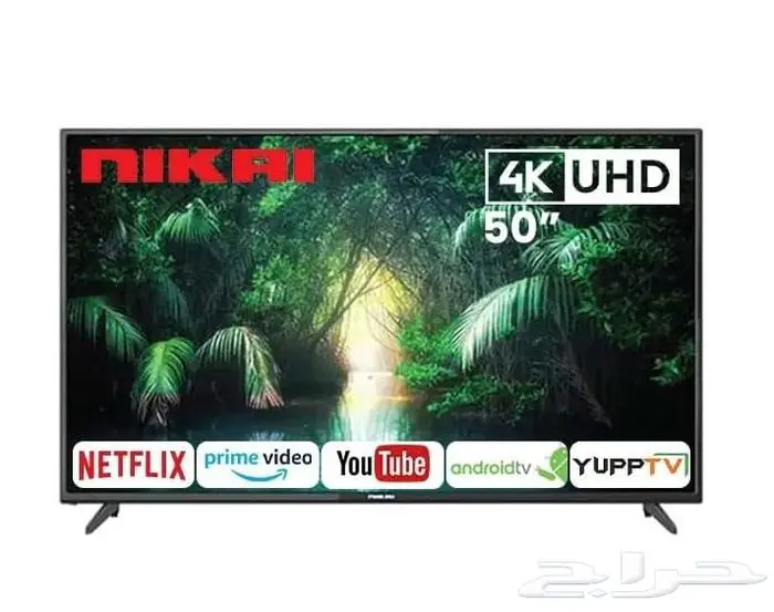 عرض خاص شاشة نيكاي 55 بوصه سمارت4k نظام اندوريد 950 يال 0