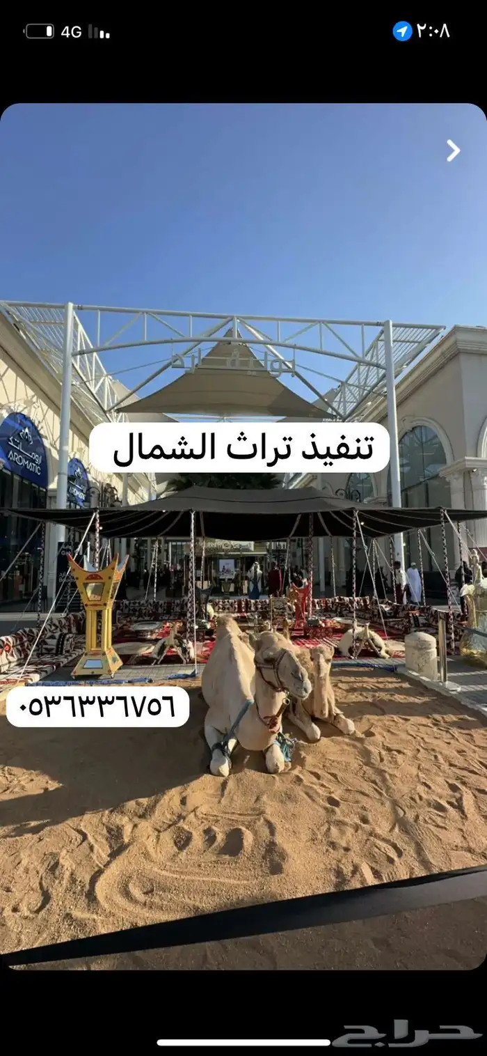 تاجير خيام خيمة التأسيس 0