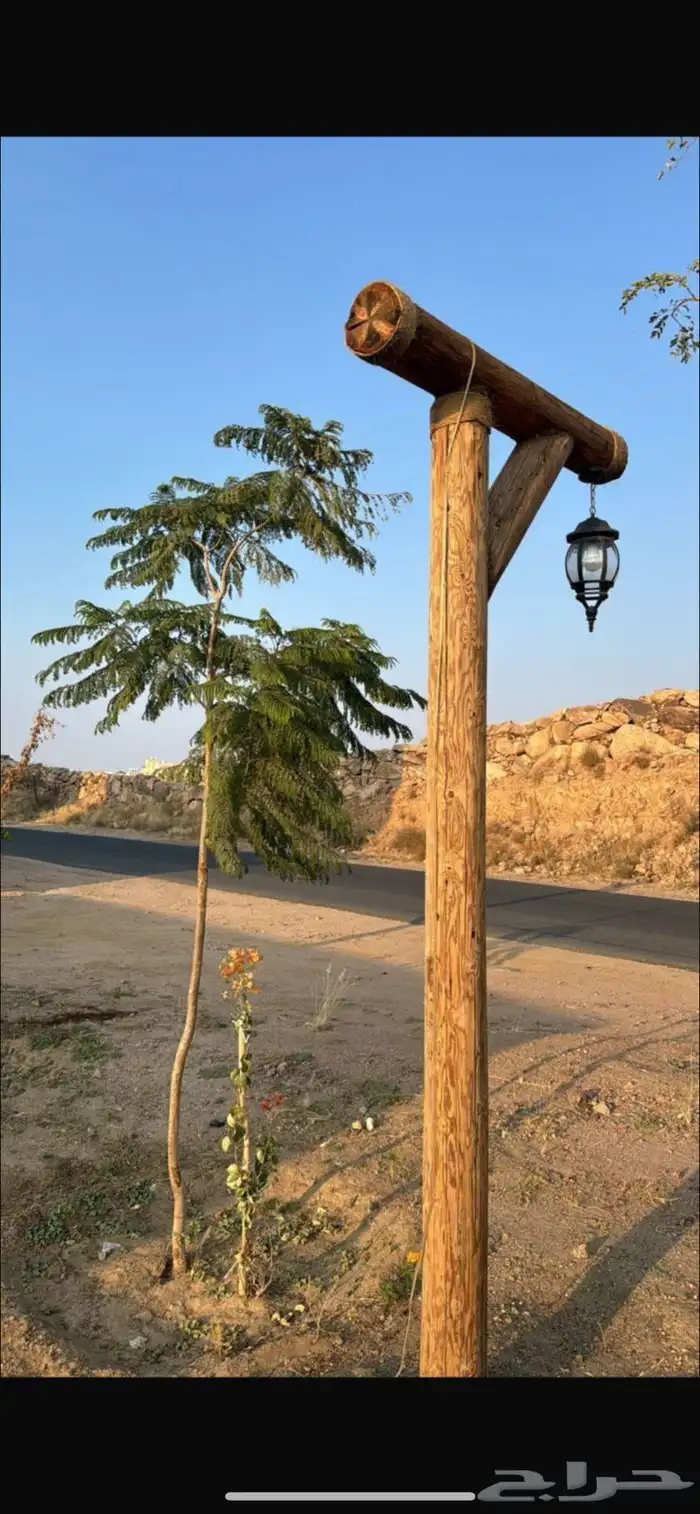 اعمده اناره خشبيه تراثيه 0