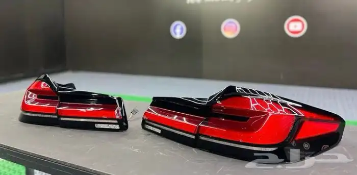 طارة BMW الفئة الخامسة 520 وشمعات تعديل ليد 13