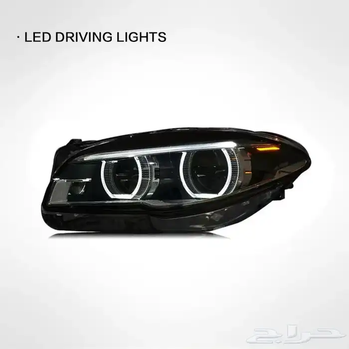 طارة BMW الفئة الخامسة 520 وشمعات تعديل ليد 12