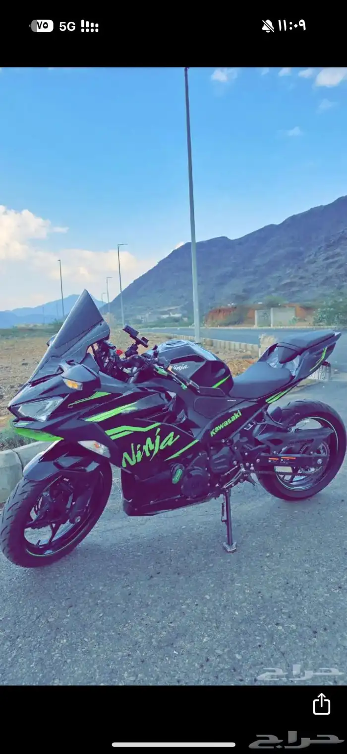 الي عنده دباب كوزاكي للبيع بالأقساد 400cc 1
