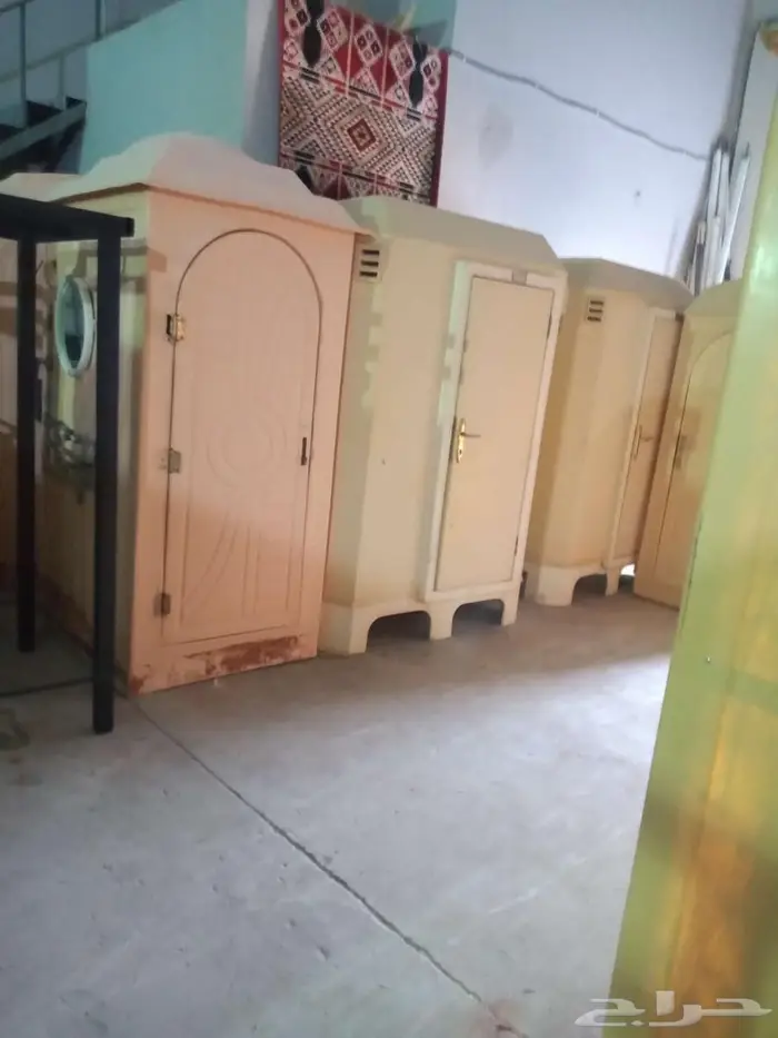 حمامات فيبر دورات مياه متنقلة 2