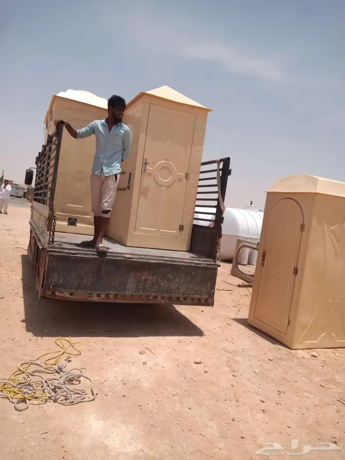 حمامات فيبر دورات مياه متنقلة 10