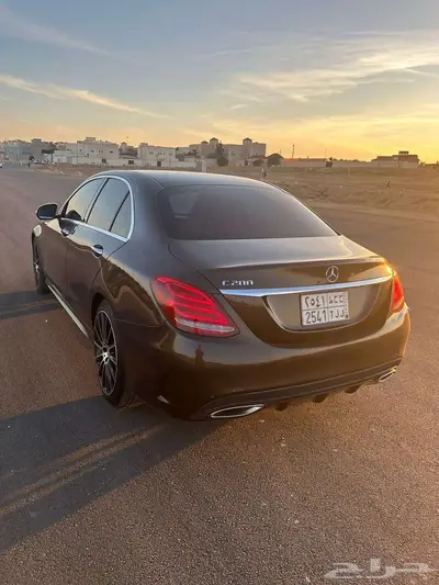 مرسيدس c200 2015 سعودية عداد 206 الاف 4