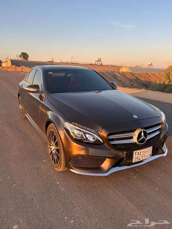 مرسيدس c200 2015 سعودية عداد 206 الاف 0