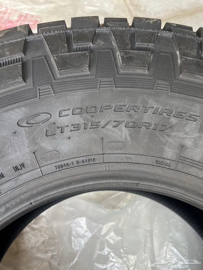 كفرات كوبر 315 جديدة 6