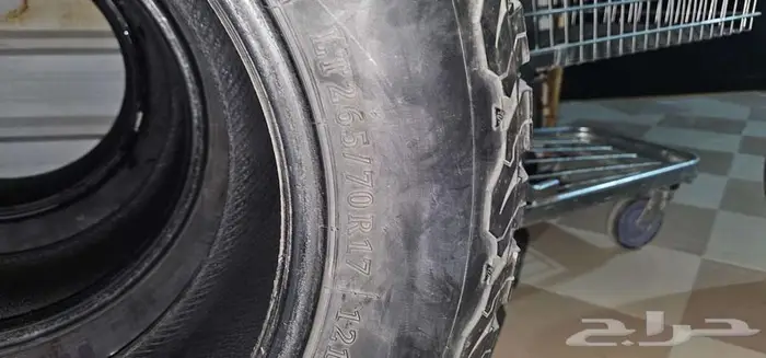3كفرات نص حجري 265 70 17 2