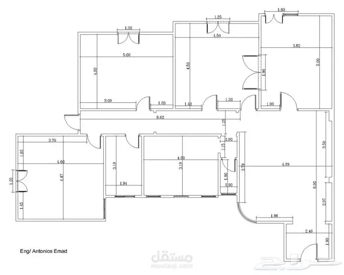 رسم اوتوكاد للمكاتب الهندسية و طلاب الجامعة 1