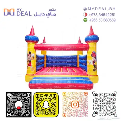 بيع نطيطات زحاليق ملاعب صابونية زحليقة مع نطيطة العاب اطفال 5