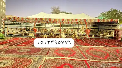 خيام بيوت شعر جلسات ركن تراثي 52