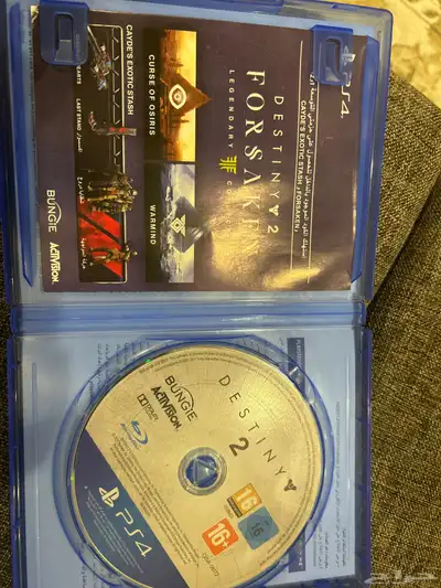 شريط سوني لعبه DESTINY 2 نسخه 4 لم يتم استخدام الشريط 1