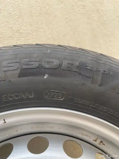 طقم جنوط وكفرات وكالة كيا ريو يارس و بجياس و صني اربع مسامير 8