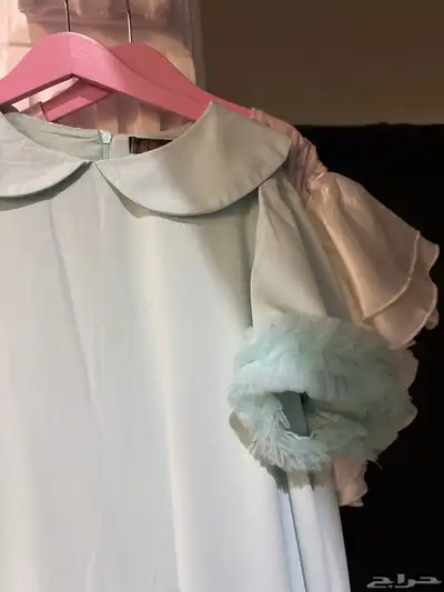 فساتين بناتيه جديده عدد اثنين وعبايات 1