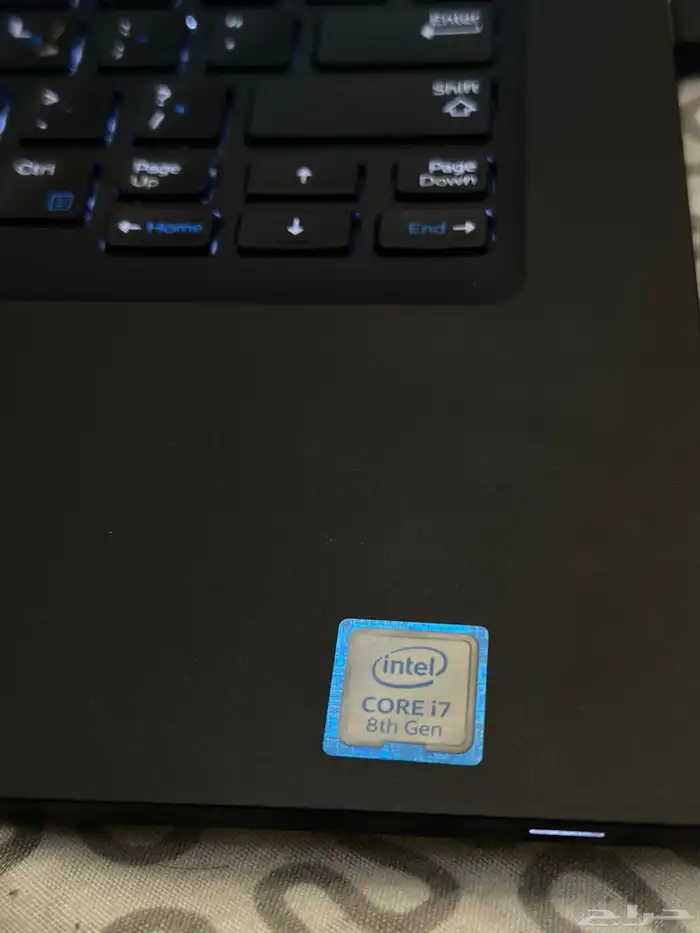 لابتوب i7 سريع جدا جيل 8 الرام 16 Ssd512 10