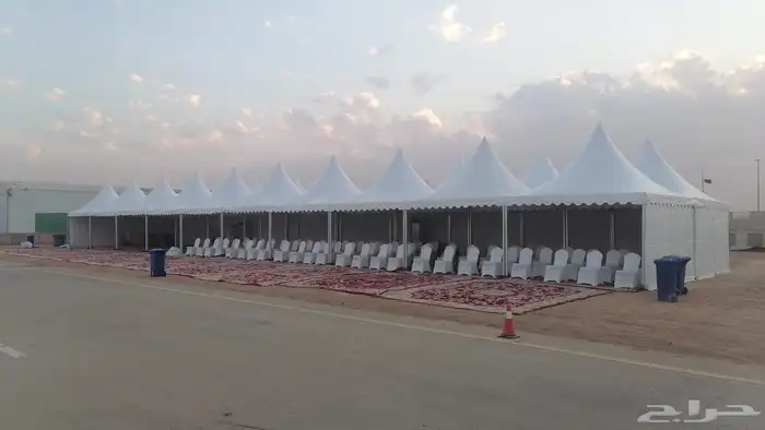 تأجير خيام شعبيه مع الديكورات والجمال والغزلان 24