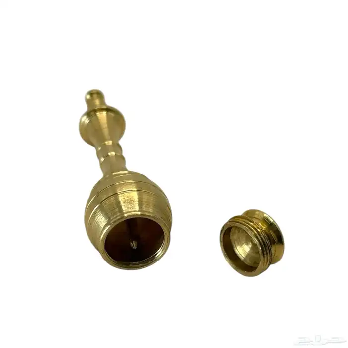 مكحله من النحاس الأصفر الخالص مع ميل نحاسي 2