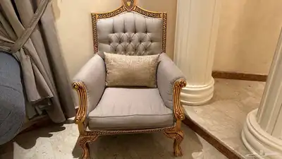 صاله تتكون من 4 قطع كنابات مع الفرشه 2