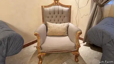 صاله تتكون من 4 قطع كنابات مع الفرشه 4