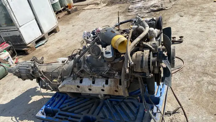 ماكينة همر ديزل 8 سلندر مع القير GM 0