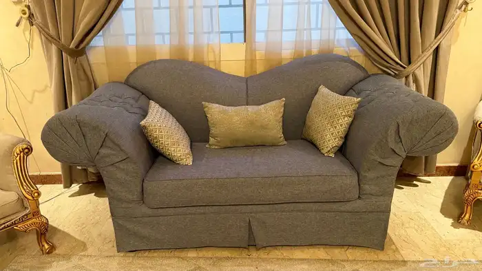صاله تتكون من 4 قطع كنابات مع الفرشه 1