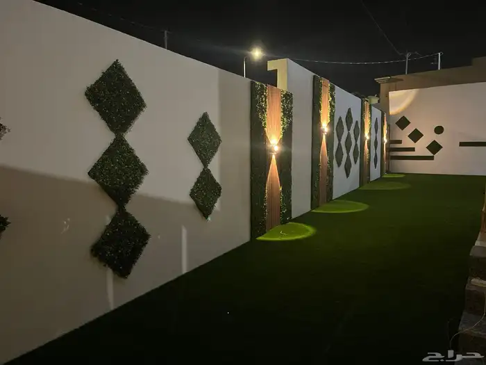 تنسيق أحواش وعشب صناعى 7