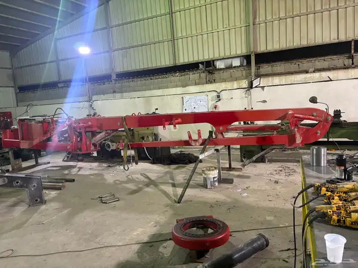مضخات خرسانة spider concrete placing boom 2