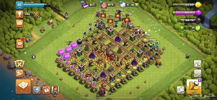 حساب كلاش اوف كلانسClach of Clans 5