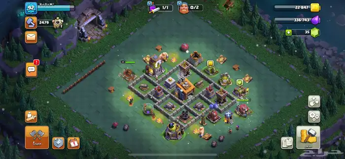 حساب كلاش اوف كلانسClach of Clans 1
