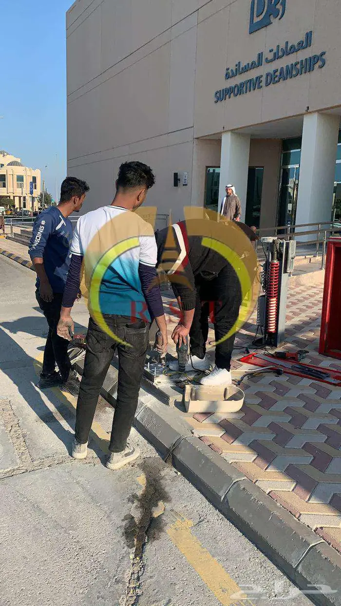 بوابه دخول وخروج سيارات حواجز مواقف gate barrier 16