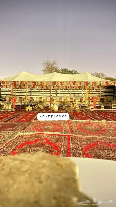 خيام بيوت شعر جلسات ركن تراثي 55