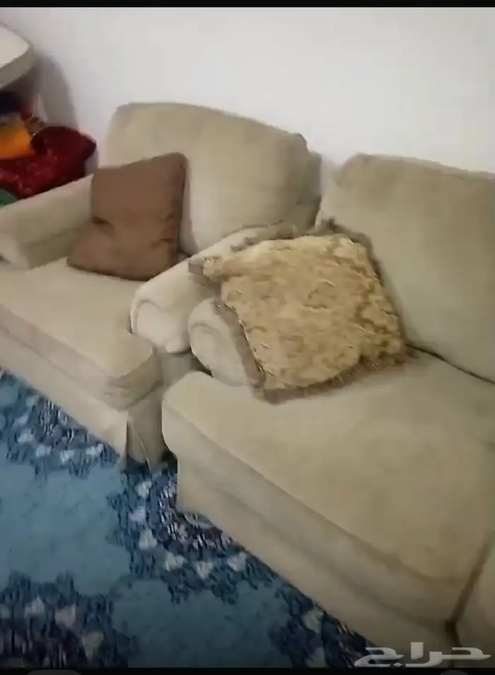كنب امريكي قديم اصلي نظيف ومرتبتين 6