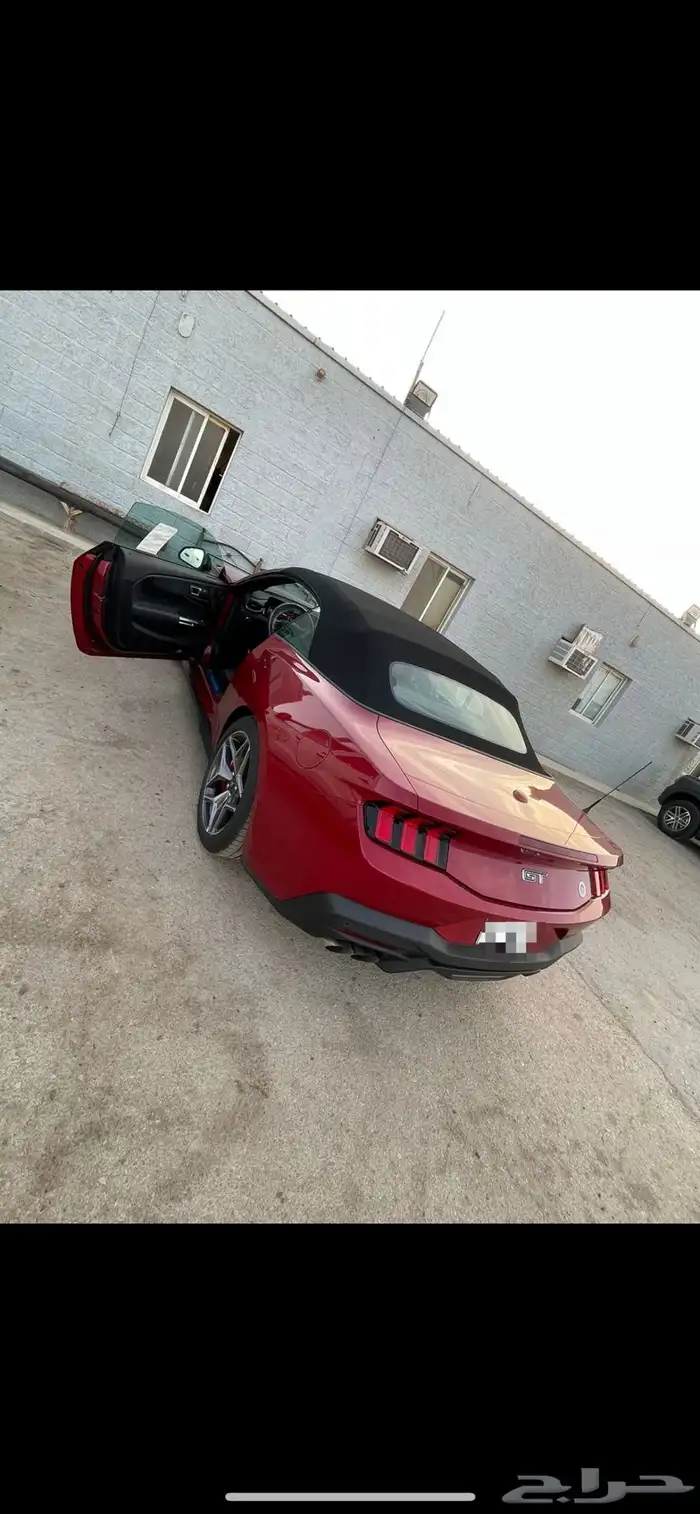 موستنج GT 0.5 للتاجير موديل السنه 2