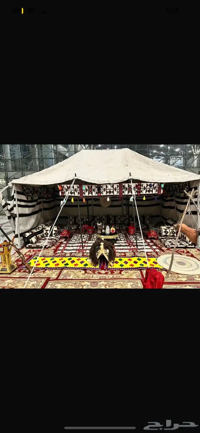 تأجير وتجهيز حفلات خيام جلسات ركن شعبي اكلات شعبيه ضيافه 13